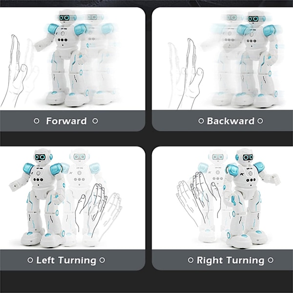 Robotlegetøj, gestussensor fjernbetjening robot, smart intelligent programmerbare robotter