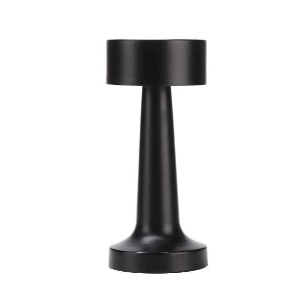 Rumsdekor LED-bordslampa Bärbar 3 nivåer Ljusstyrka Uppladdningsbar metall Touch Sensor