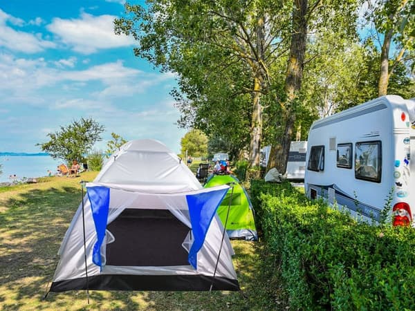 Turisttält campingkåpa igloo 4 personer