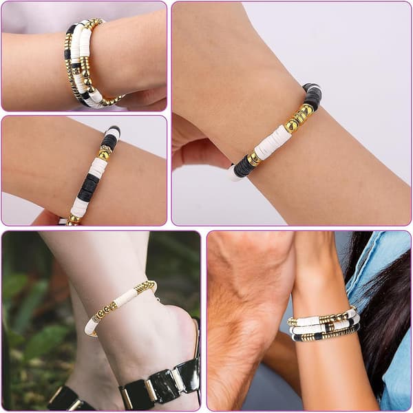 Armbåndsett - Polymer Clay Beads for smykkefremstilling