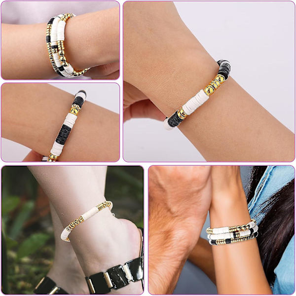 Armbandssats - Polymer Clay Beads för smyckestillverkning