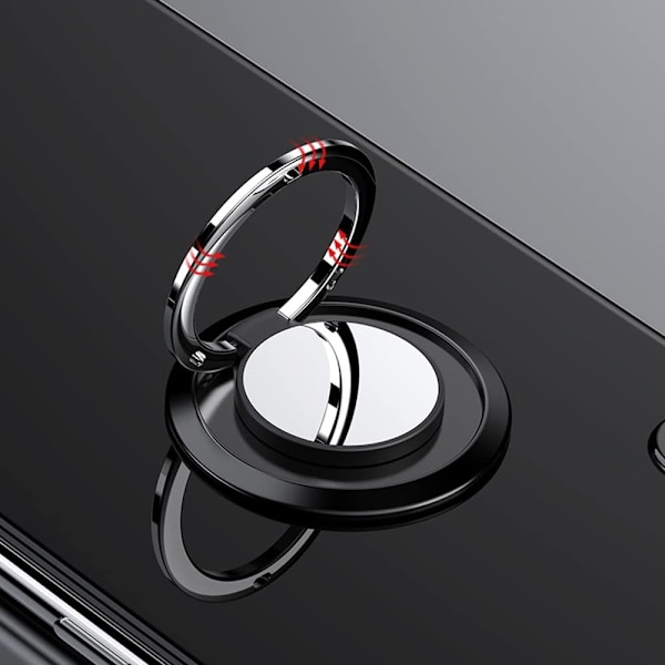 2 Stk. Mobiltelefon Ringholder, Magnetisk Fingerring Stand Bilholder Tilgængelig 360° Justerbar Mobiltelefon Løkke (Guld)