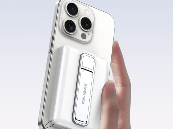 Powerbank trådlös snabbladdning 5000 mAh USB-C lightning 20W