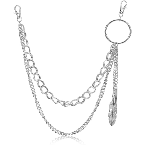 Jean Chains, Byxor Kedja Byxkedja Punk Fjäder Byxkedja för Byxor