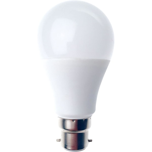SMD LED-lampa, standard A60, 9W / 806lm, B22 bas (Frankrike), 6500K