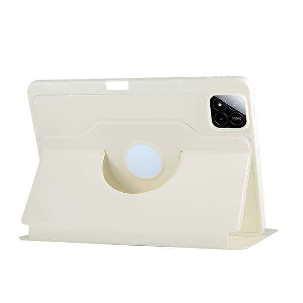 Fodral för Xiaomi Pad 7 Pro/Pad 7 Ställ Läder Tablettskydd - Vit