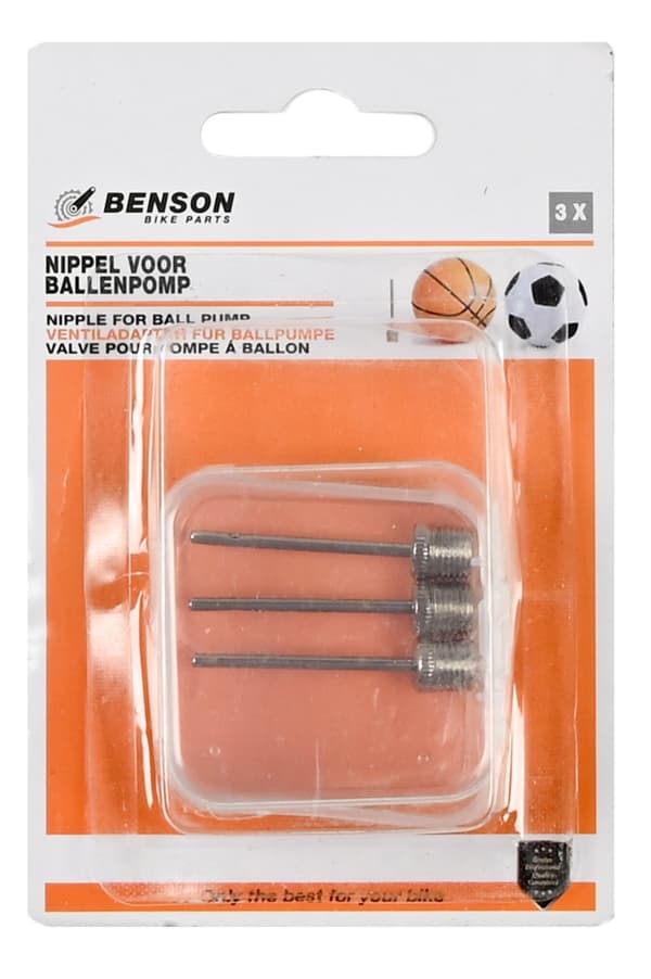 Ventilnål för bollpump 3-pack