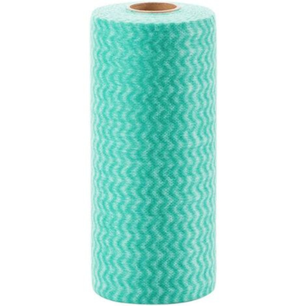 50 st Non-woven engångsrengöringsdukar för kök - Gröna