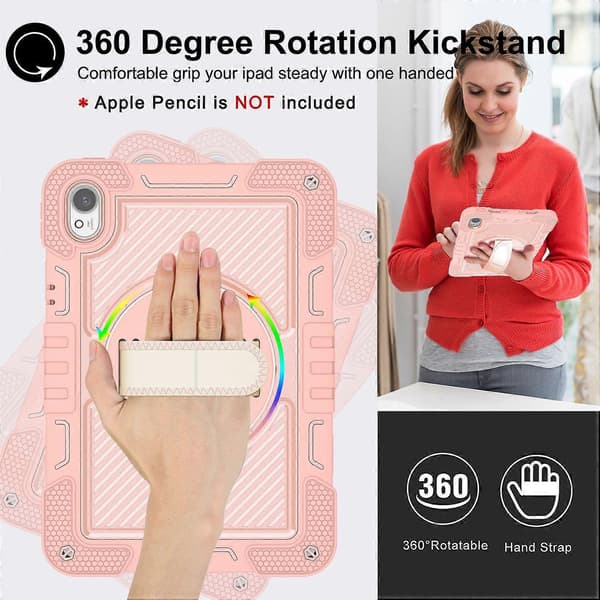 Fodral för Huawei MatePad 11.5 S Silikon+PC Ställbart Tabletskydd med Axelrem