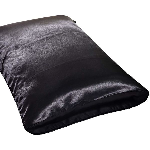 2 kpl tyynyliinoja 50 x 75 cm vakiokoko - , erittäin pehmeät ja sileät kuitutyynyliinat hiuksille ja iholle, kirjekuorikiinnitys