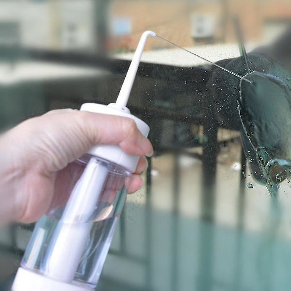 Ny Oral Irrigator Flosser Flosser Air Power Dental Water Jet Power 1 Styck Vit Shizhi Boutique