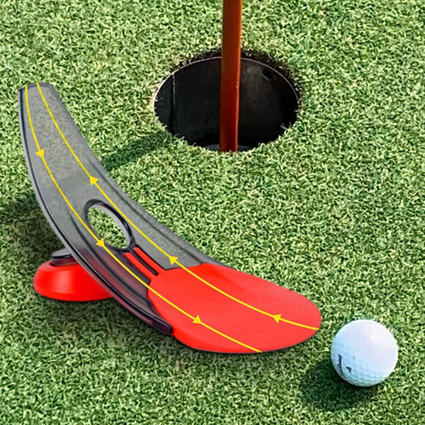 Tryk Putting Trainer, Foldbar Golf Putting Trainer til Indendørs og Udendørs Golf Putting Praksis