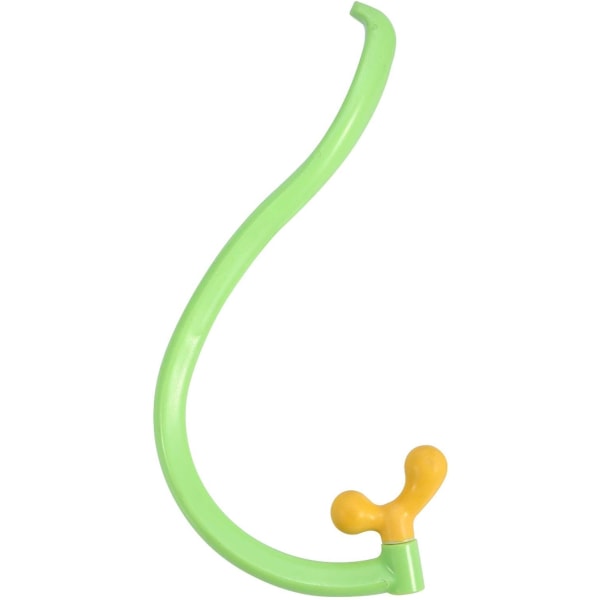 Manuell ryggmassager Justerbar dubbelhuvud Triggerpunkt Massager Verktyg