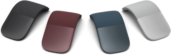Mus - Svart. Stilig, ergonomisk design, slank og lett, Bluetooth-mus for PC/bærbar PC, stasjonær for Windows/Mac-datamaskin
