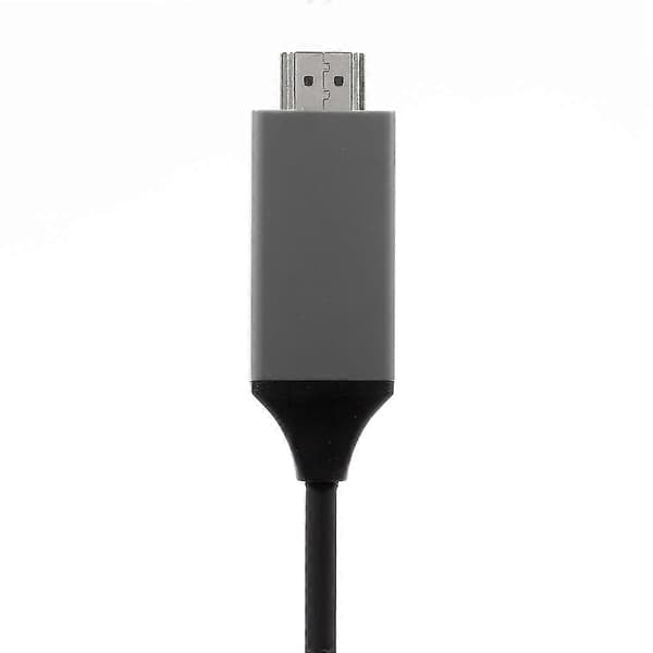 2M USB Typ-C till HDMI-kabel för Samsung Galaxy S8 G950 - Svart