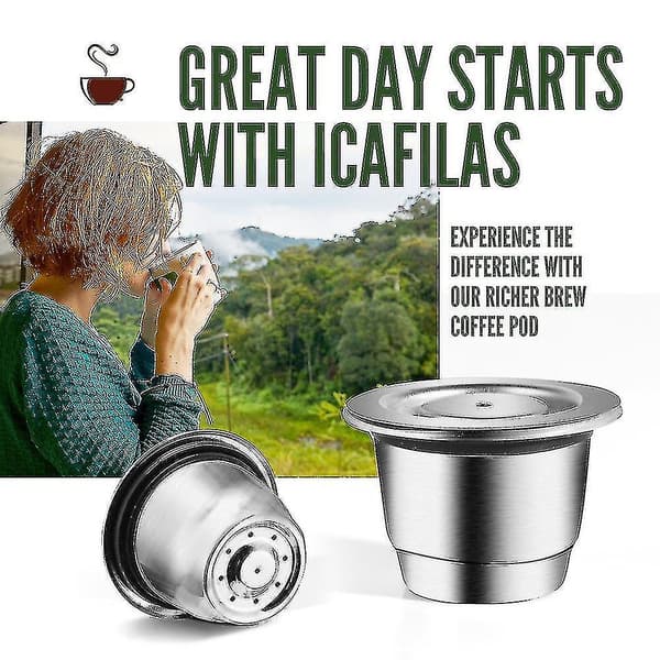 Genopfyldelig Genanvendelig Til Kaffefilter Essenza Mini