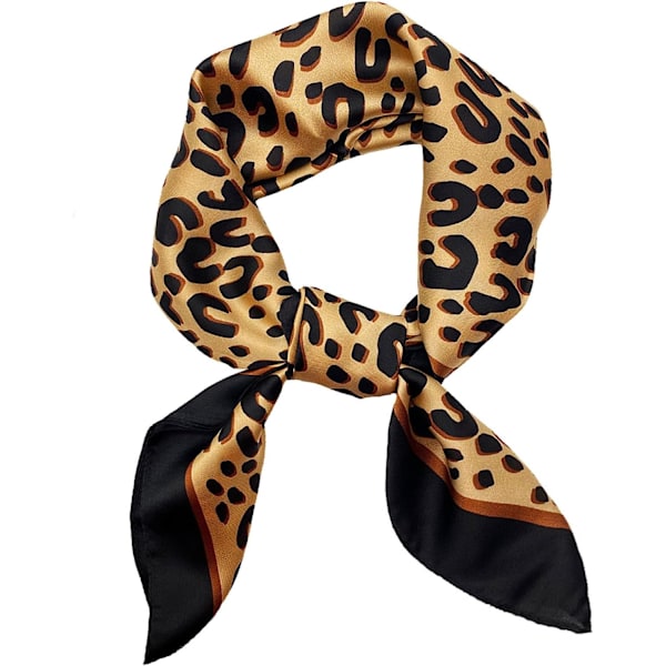 Motetørkle for kvinner, lett silkefølelse, hodetørkle, firkantede bandanaer, 27,5 × 27,5 tommer