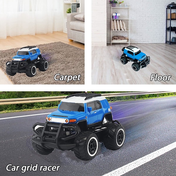 Fjärrstyrd bil för småbarn, terränggående elektrisk leksaksbil, 30 km/h höghastighets 2WD RC-bil, för barn i åldrarna 3, 4, 5, 6, 7, 8 och 9 år, unisex