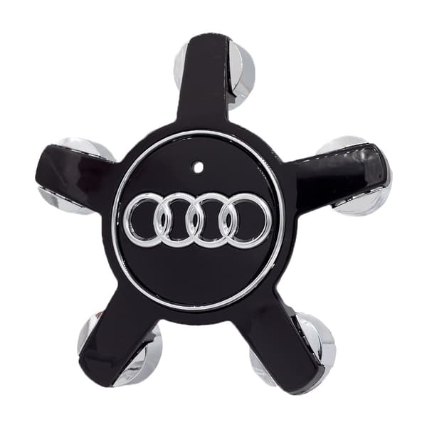 Audi Senterkopper / Hjulnav Bilmerke - 4-pakning Black 70mm / 135mm