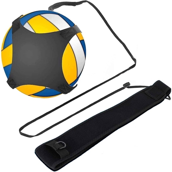 Volleyboll Fotboll Träningsutrustning Ball Bouncer Hjälpmedel med justerbart rep och bälte för armsving spinning Servering för barn, tonåringar och vuxna