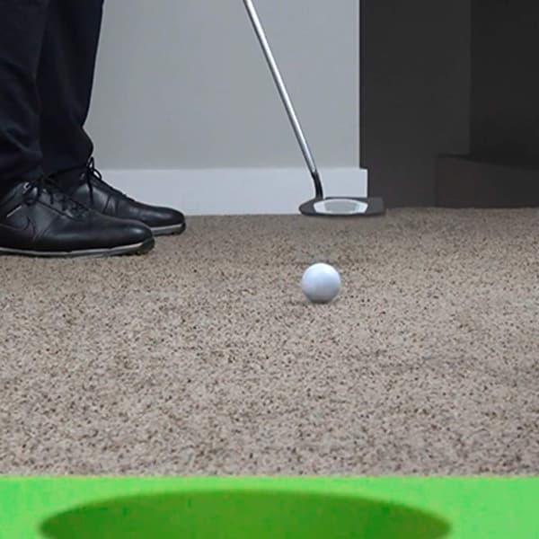 Ventilerad golfputtningskopp för inomhusbruk, ventilerad golfträningshålskopp, grön täckt utrustning