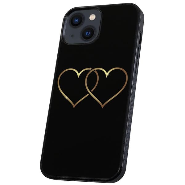 iPhone 13 Mini - Cover/Mobilcover Dobbelt Hjerter