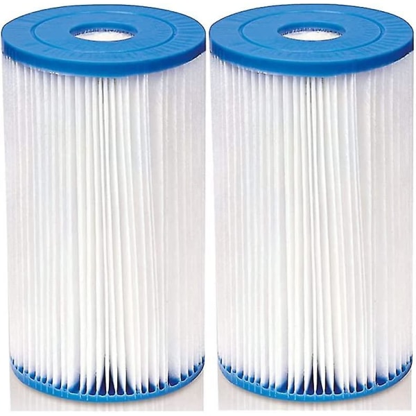 Typ A eller C poolfilter, Summer Pool Waves typ A poolfilterpatron, 2-pack