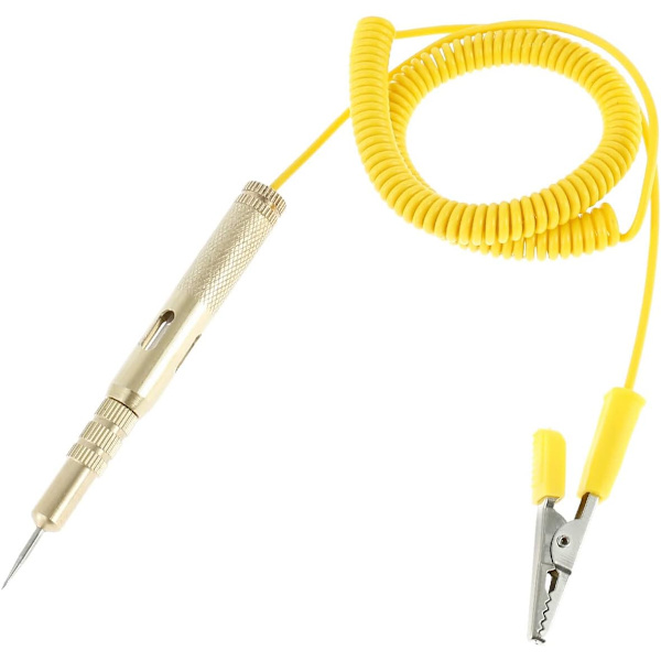 Bilspændingstester Pen Automotive Circuit Tester Test Probe Test Pen med Vise Clip