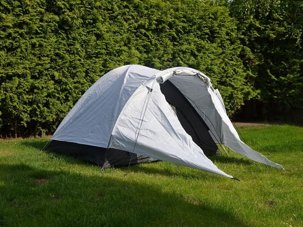 Campingtält trädgård myggnät 3 personer sovrum