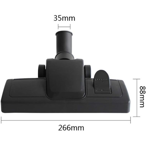 Universal børste for støvsuger med innerdiameter 35 mm