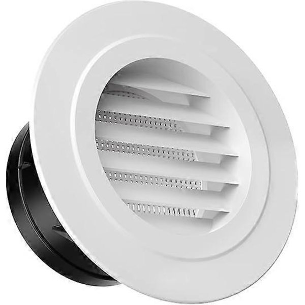 100mm Ventilationsutlopp med skyddsgaller - ABS (?100mm)