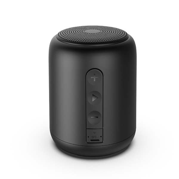 Sylinterimäinen Bluetooth-kaiutin Langaton Luova Ulkoilma Mini Kannettava Pieni Kaiutin Subwoofer Koti/Lahja, Punainen