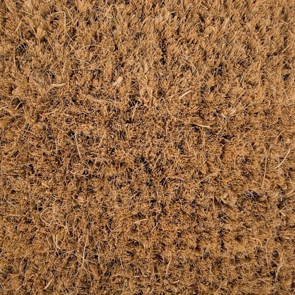 Naturlig kokosfiber dørmatte, sjakkbrettmatte, 18X30in color 1 18X30inch