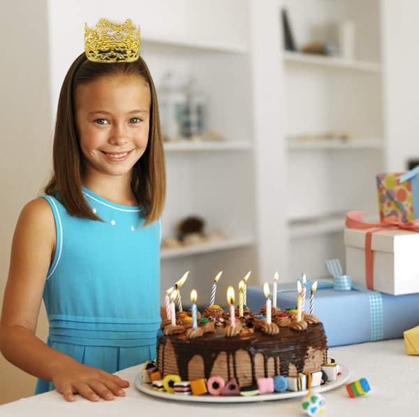 Gullkronekake Topper Vintage Kronekake Toppere, Kronekake Toppere