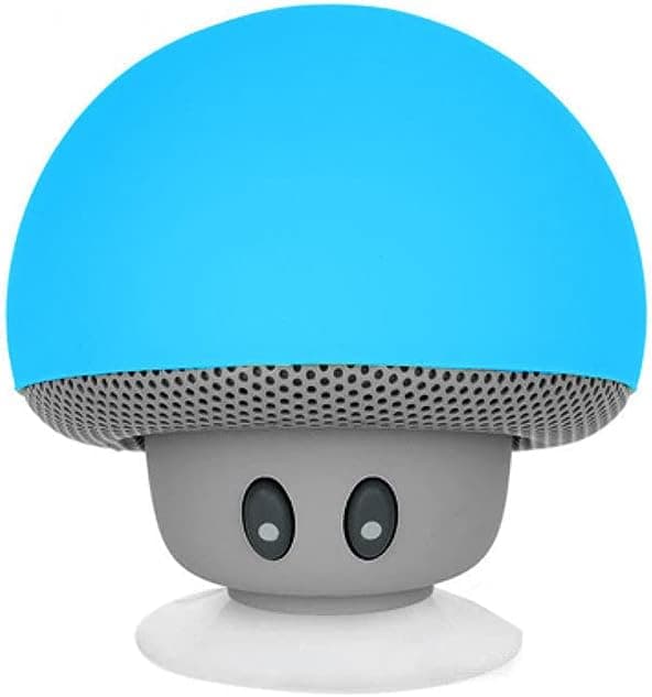 Mushroom Mob Vandtæt Bluetooth Højttaler, Kraftfuld Lyd, Multifunktionel