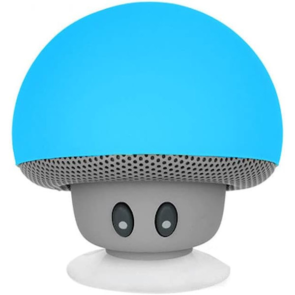 Mushroom Mob Vanntett Bluetooth-høyttaler, Kraftig Lyd, Multifunksjonell