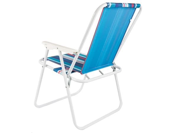 Strandstol / solseng - Stol for strand - Sammenleggbar turquoise