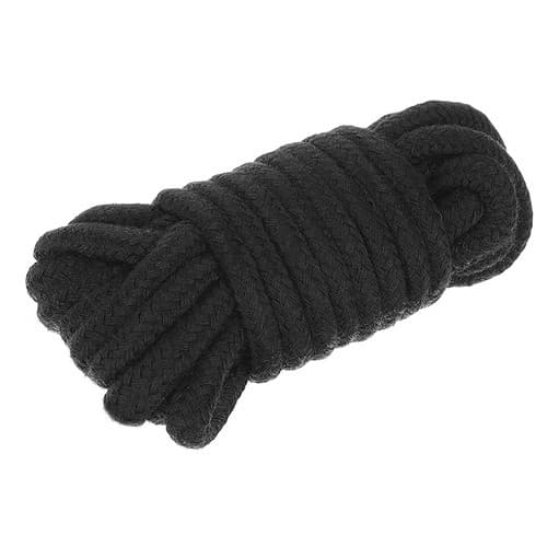 BDSM Bondage Kit med Handbojor, Piska, Gag - 12 delar