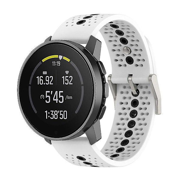 Suunto 9 Peak -älykelloon sopiva vaihtosilikoniranneke