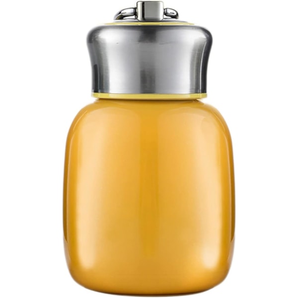 Liten termosflaska, 200ml, vakuumisolerad vattenflaska, läcksäker, juice, mjölk, vakuum, varm och kall vattenflaska