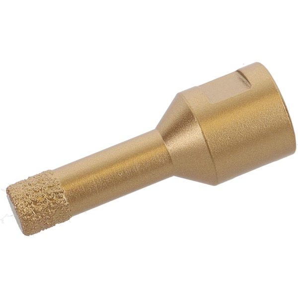 Professionell kakelborr 12 mm x M14 diamantborr vinkelslip för torrbrytning