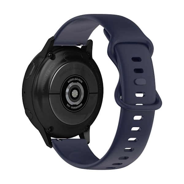 Rem för Galaxy Watch Active 2 Mjuk Silikon Marinblå