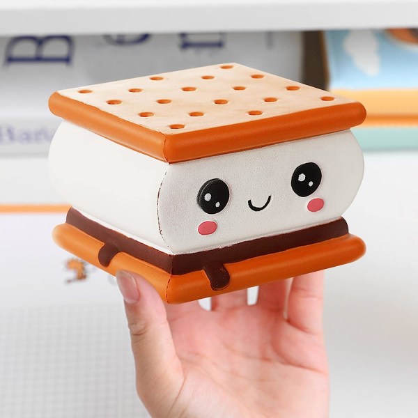 Kager Chokolade Sandwich Cookies Cookies Pizza Kawaii Blød Langsom Stigning Smagsstoffer Fødevarer Brød Stressreduktion Børnelegetøj
