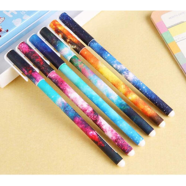 10 stk. søde farvepenne til kvinder Toshine farverige gelpenne flerfarvede penne til Bullet Journal-skrivning Roller Ball Fine Point-penne E Multicolored