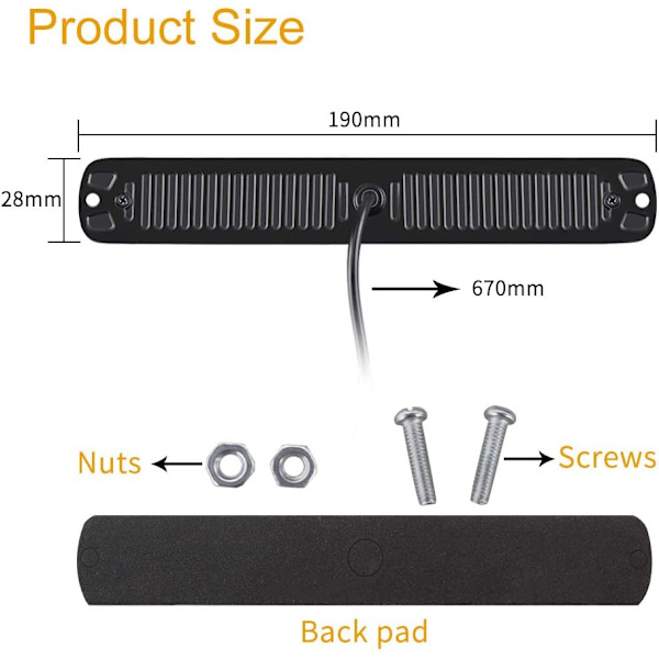 2x 24LED Strobe-valot 12-24V Ultraohut Hätävilkku LED Strobe Hätävalo Rakennusauto Kuorma-auto Ajoneuvo
