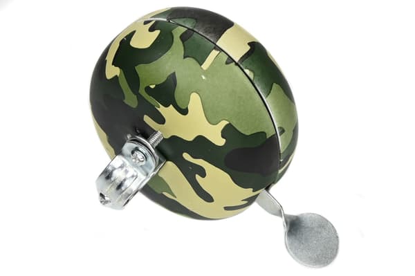 Sykkelbjelle ding-dong 80 mm kamuflasje