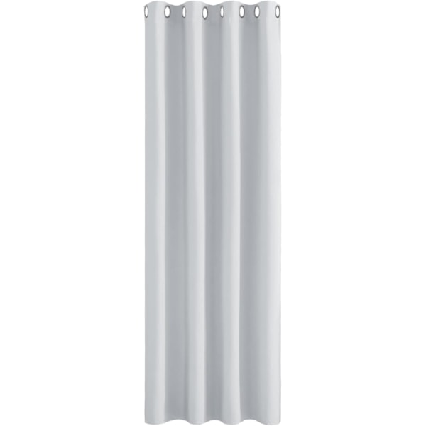 Blackout Soverom Gardin 1 Stykke 140x244 CM Termiske Gardiner,Isolasjon Stuegardiner,med Øyeblikk 137*102CM