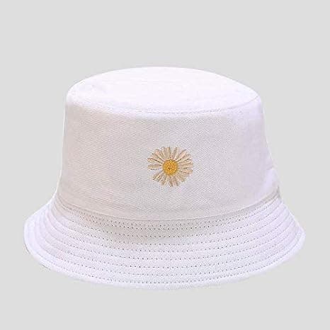 Hatte Reversible Fiskerhat Pakkelig Sommer Solbeskyttelse Hat（1stk） white