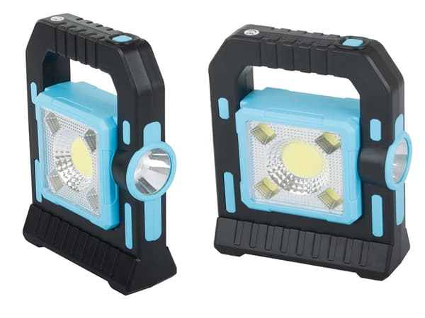 Turist LED lanterne solcellelampe camping genopladeligt batteri campinglampe blue
