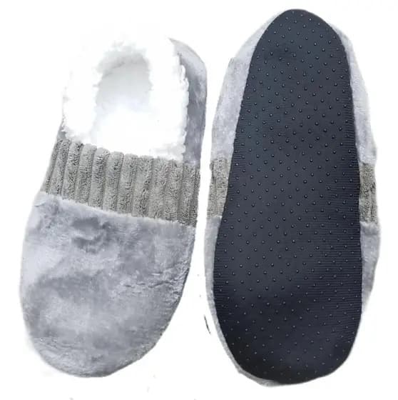 Innetøfler / Varme Tøfler - Morgentøfler gray